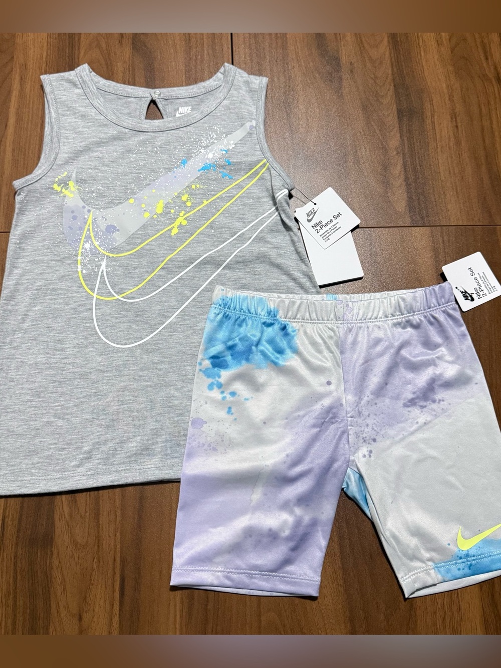 Nike Girls 2 Piece Matching Outfit Set Size 6X NWT